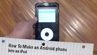 Как превратить телефон Android в iPod Classic с колесом управления с помощью приложения Retropod