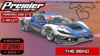 iRacing Hotlap and Track Guide | Ferrari 296 GT3 @ The bend | Gt Sprint Series by Simcube | S26W7