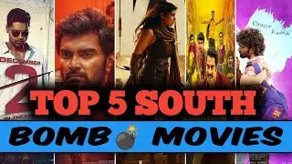 Top 5 Must-Watch South Indian Bomb Movies Part 1#SouthIndianCinema #MovieRecommendations