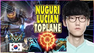 NUGURI STREAM || LUCIAN TOPLANE AT CHALL 1000 LP KR