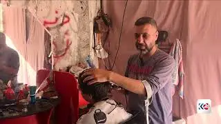 سەرتاشێکی غەززە قاچەکانی لەدەستداوە و بە باشی نابیستێت