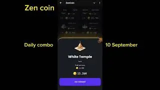 Zen coin daily combo | zen coin daily combo  10 September | today zen coin  #zencoincombo #zencoin