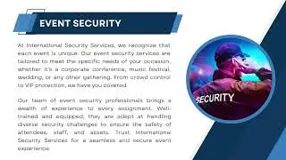 International Security Services - Company Profile