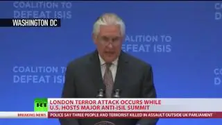 US against ISIS after london attack...