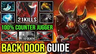 How to Back Door Axe in this Meta 10Min Blink EZ Counter Jugg with Amazing Helix Spin DotA 2