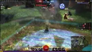Guild Wars 2 BWE2 - double pistol and shortbow thief PvP gameplay