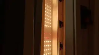 120W Gearbar led grow light with Philips 3030 RA90 3000K plus DR and IR in aging testing