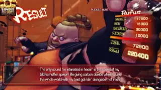ULTRA STREET FIGHTER IV Rufus Arcade Mode