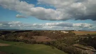 Drohnenflug bei Niederbrechen / Hessen