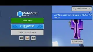 Pelataan minecraftia