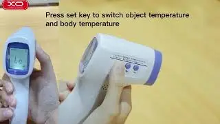 Cara Setting Thermal Gun XO UX-A-01