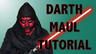 Turning My Boyfriend Into Darth Maul! | HOW TO DO DARTH MAUL MAKE UP
