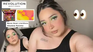 MAKEUP REVOLUTION-FOREVER LIMITLESS NEON HEAT PALETTE| DOLLUPJESS
