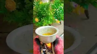 Miniature Palak Ki Saag👌 Chawal 🤤 | Tiny Indian Food Cooking | Mini Cooking Shorts