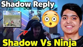 Shadow Vs Ninja🤯 Shadow Reply 😢