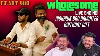 Wholesome Live Ending FT.@nsttherapper bro , Lyricist Ni8hawk mama | Tamil Gaming Highlights