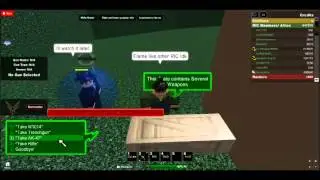 Roblox USSF: Me solo raiding and a admin abuser at RIC HQ