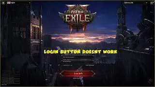 Path of Exile 2 Log in Button Not Working For The Whole Internet LOL (Cant connect to log in server)