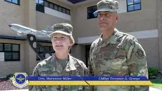 AMC Commander visits 911th ARS