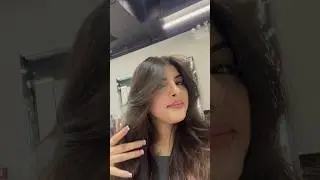 Long layered haircut with curtain bangs Aria Hair Salon / New York #haircut #hairstyle #balayage