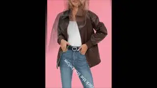 AUTOMET Womens Oversized Leather Jackets Zip Up Coats Faux Motorcycle Bomber Outfits Fall Trendy Fas