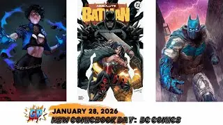 EPIC NEW COMIC RELEASES FROM DC COMICS ARRIVING JANUARY 28, 2026