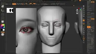 Lesson01 Head Blocking p.4 Eye Socket 02