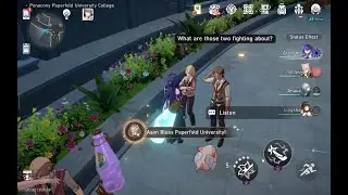 [Honkai: Star Rail Achievement] Aeon Bless Paperfold University!: Conversation Passionate Students