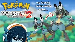 my shiny lucario looks kind of weird guys....