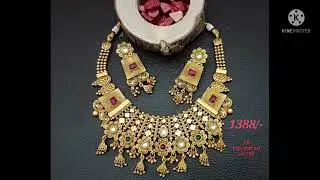 low price Brass High Gold Antique Jewelry / latest collections /For details DM 9513260585