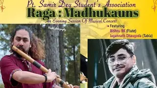 Raag Madhukauns / Classical Music / Bamboo Flute /  Bishnu Dev / Jagannath JD /  Live Concert