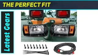 Brilliant Club Car DS LED Light Upgrade: Essential for Night Rides!