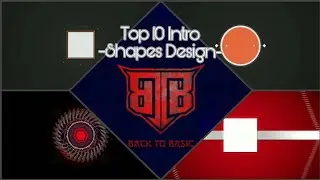 The Top 10 Intro Shapes full Color | No Text