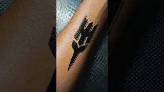 Unique Arm Tattoo Drawing Idea | Easy Step Tattoo Design with Pen......#tattoo #art #viral #shorts