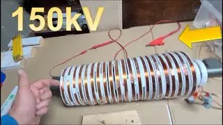 🧲 Untersuchung 150.000 Volt Spulen Trafo. Fehler gefunden