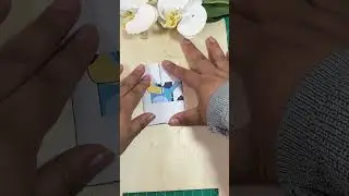 Как сложить бумагу и создать забавный пазл 🌟 | Простой мастер-класс #стежок #буррикики