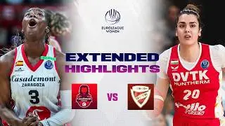 Casademont Zaragoza v DVTK HUNTHERM | Full Game Highlights | EuroLeague Women 2025-26