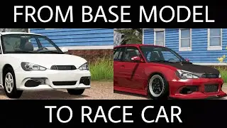 Building A Base Model Subaru Impreza Into A Touge Monster | BeamNG.drive