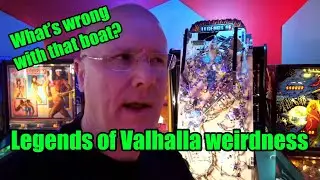 American Pinball Legends of Valhalla weirdness. What's wrong with the boat?