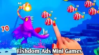Fishdom Ads Mini Games new 0.2 Update video Hungry Fish 🐠 | New update level Trailer video 2026