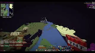 CamiiMC (Spawn Mason) (iHOP supporter) skips school to run from catgirllana on 2b2t at the isle