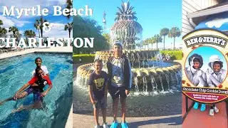 Let's visit MYRTLE BEACH and CHARLESTON | Kids Travel Vlogs | Mommy and Little Chefs