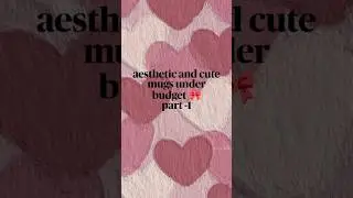 comment for links 🎀💗#amazonfinds #aestheticmugs #followformore
