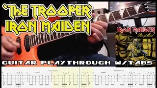 ‘The Trooper’ by Iron Maiden - Guitar Playthrough w/tabs (Chris Zoupa)