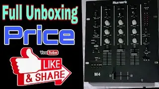 New Dj Mixer Full Unboxing ( Numark M4 Dj Mixer) Full Details with Price