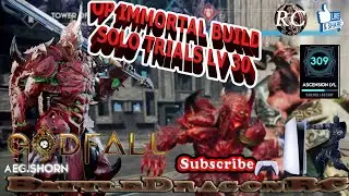 🎮 GODFALL INVINCIBLE BUILD🕹AEGISHORN 😀 Solo Ascended Tower LV 30