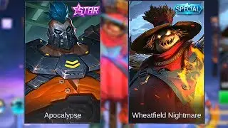Franco | Wheatfield Nightmare Special Skin VS Apocalypse Starlight Skin | Mobile Legends Bang Bang