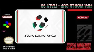 🎮 LIVE FIFA World Cup Italia '90 | Download ROM | Super Nintendo Nostalgia 🎮