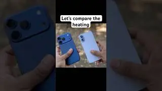 iPhone 17 Pro vs iPhone 17 vapor chamber cooling test
