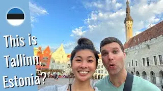 First Impressions of Tallinn, Estonia - 我們對愛沙尼亞塔林的第一印象 | Justin and Hanna